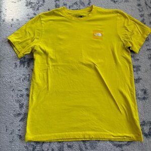 The North Face Men's Yellow T-Shirt